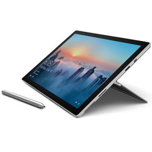 تبلت 12.3 اینچی مایکروسافت مدل Surface Pro 5 با قابلیت سیم‌کارت – پردازنده i5-7200U | رم 8 گیگابایت | حافظه 256GB SSD | گرافیک Intel HD | نمایشگر لمسی 12.3 اینچی | گرید A++