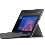 تبلت-لپ‌تاپ 12.3 اینچی مایکروسافت مدل Surface Pro 7 – Core i7-1065G7 – رم 16GB – حافظه 512GB SSD – گرافیک Intel Iris Plus | گرید +A