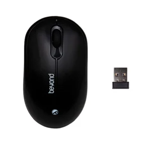 موس بی‌سیم BEYOND مدل 3890RF | طراحی ارگونومیک و سبک | اتصال پایدار 2.4GHz | مناسب استفاده روزمره و اداری