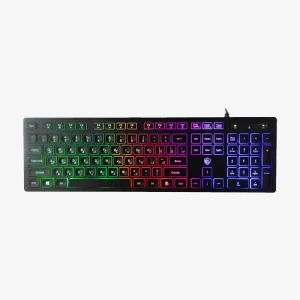 کیبورد بیاند BEYOND BGK-2010 RGB – کیبورد گیمینگ با نورپردازی RGB و عملکرد حرفه‌ای
