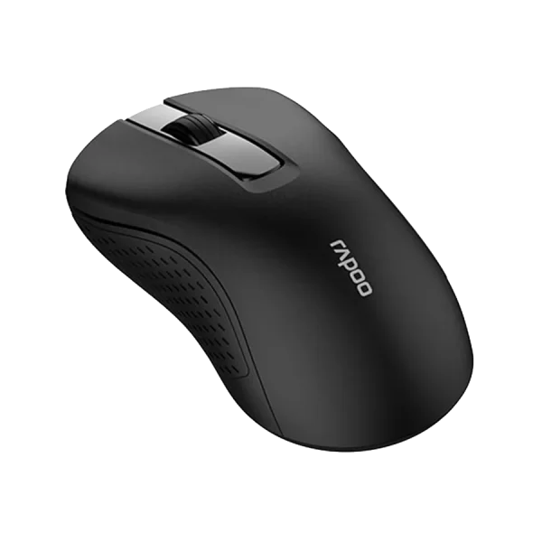 موس بی‌سیم بی‌صدا RAPOO مدل B20 Silent | اتصال 2.4GHz پایدار | دقت 1200 DPI | عمر باتری تا ۱۲ ماه
