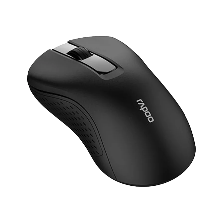 موس بی‌سیم بی‌صدا RAPOO مدل B20 Silent | اتصال 2.4GHz پایدار | دقت 1200 DPI | عمر باتری تا ۱۲ ماه