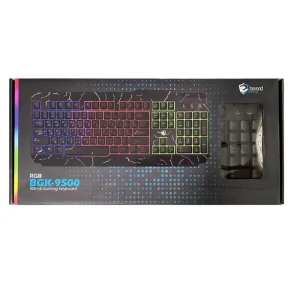 کیبورد بیاند BEYOND BGK-9500 RGB – کیبورد مکانیکال گیمینگ با نورپردازی RGB و عملکرد حرفه‌ای