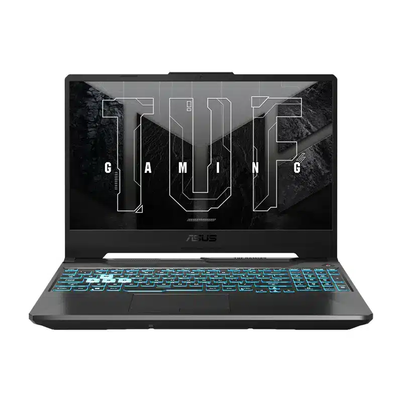 لپ‌ تاپ ۱۵.۶ اینچی ایسوس ASUS TUF Gaming FA506NCR – پردازنده Ryzen 7 7435HS • رم ۱۶ گیگابایت • حافظه ۱ ترابایت SSD • کارت گرافیک NVIDIA RTX 3050 • نمایشگر FHD