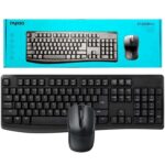 کیبورد بی‌سیم حرفه‌ای RAPOO X1800 PRO | اتصال WL – کلیدهای مقاوم – مناسب اداری و بازی