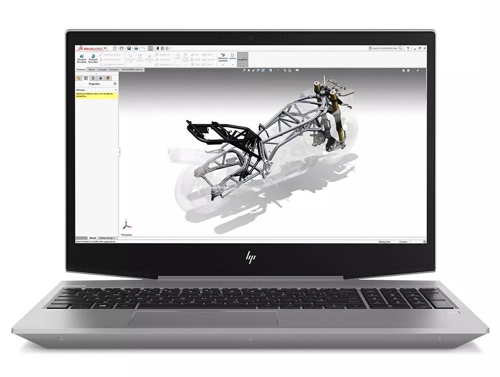 لپ‌تاپ 15.6 اینچی ورک‌استیشن HP ZBook 15v G5 | پردازنده Intel Core i7-8850H | رم 16GB DDR4 | حافظه 512GB NVMe SSD | گرافیک NVIDIA Quadro P600 4GB | نمایشگر Full HD لمسی